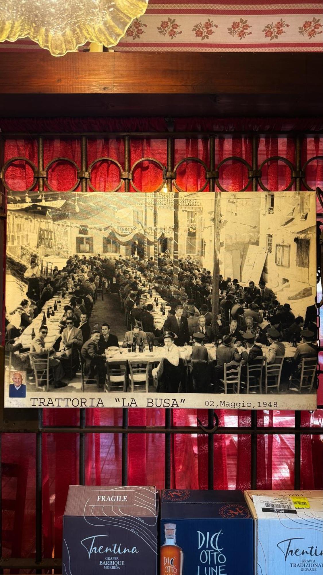 La Busa Camere E Trattoria Ponte San Nicolo Eksteriør billede