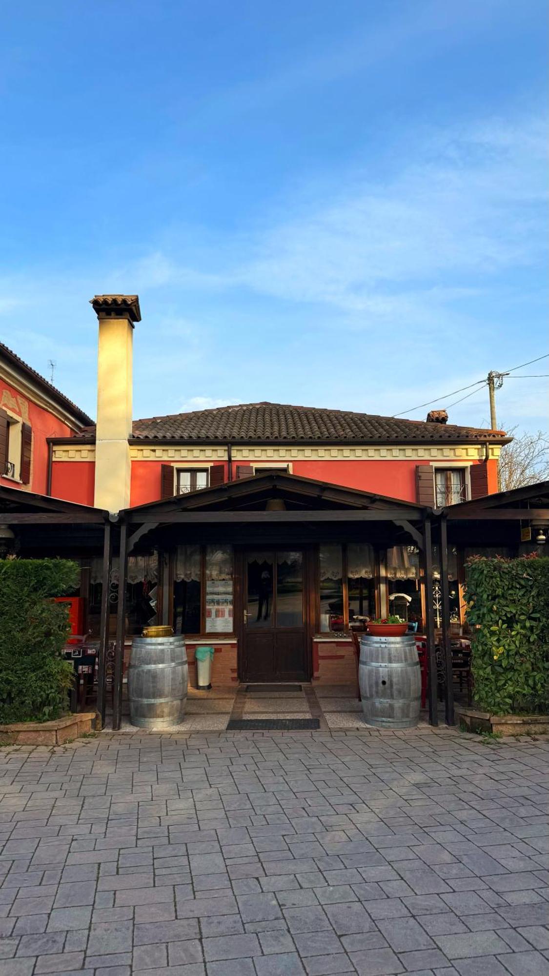 La Busa Camere E Trattoria Ponte San Nicolo Eksteriør billede