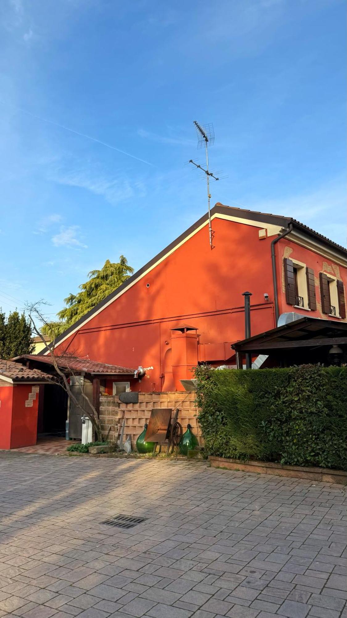 La Busa Camere E Trattoria Ponte San Nicolo Eksteriør billede